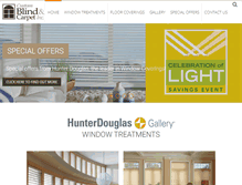 Tablet Screenshot of customblind.com